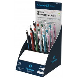 Schneider Episilon Ballpoint Pen (Counter Display- 18 Pens)